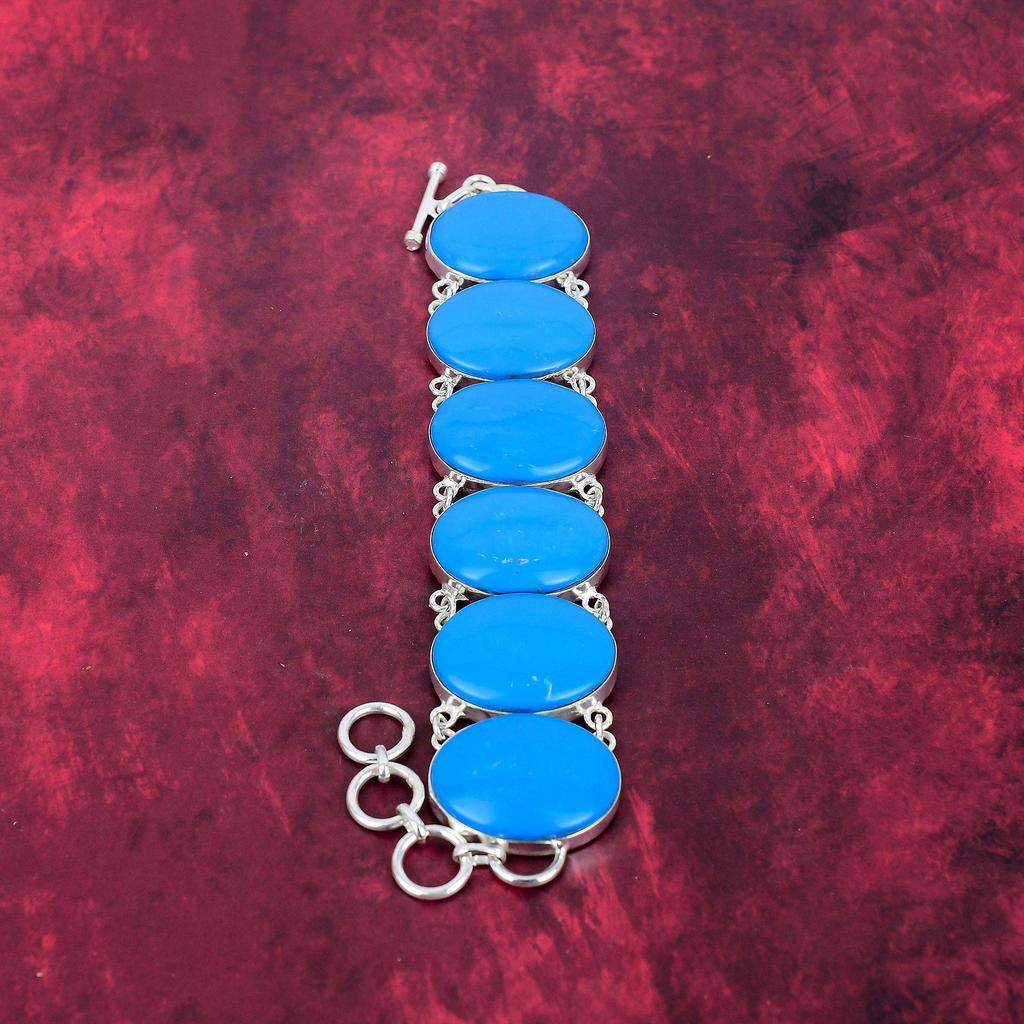 Браслет из бирюзы «Спящая красавица» с регулируемой цепочкой, ювелирные изделия из цельного серебра 925 пробы с драгоценными камнями, браслет ручной работы, на День благодарения