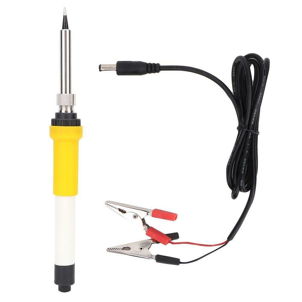 DC12V 40W портативный автомобильный электрический паяльник с зажимом