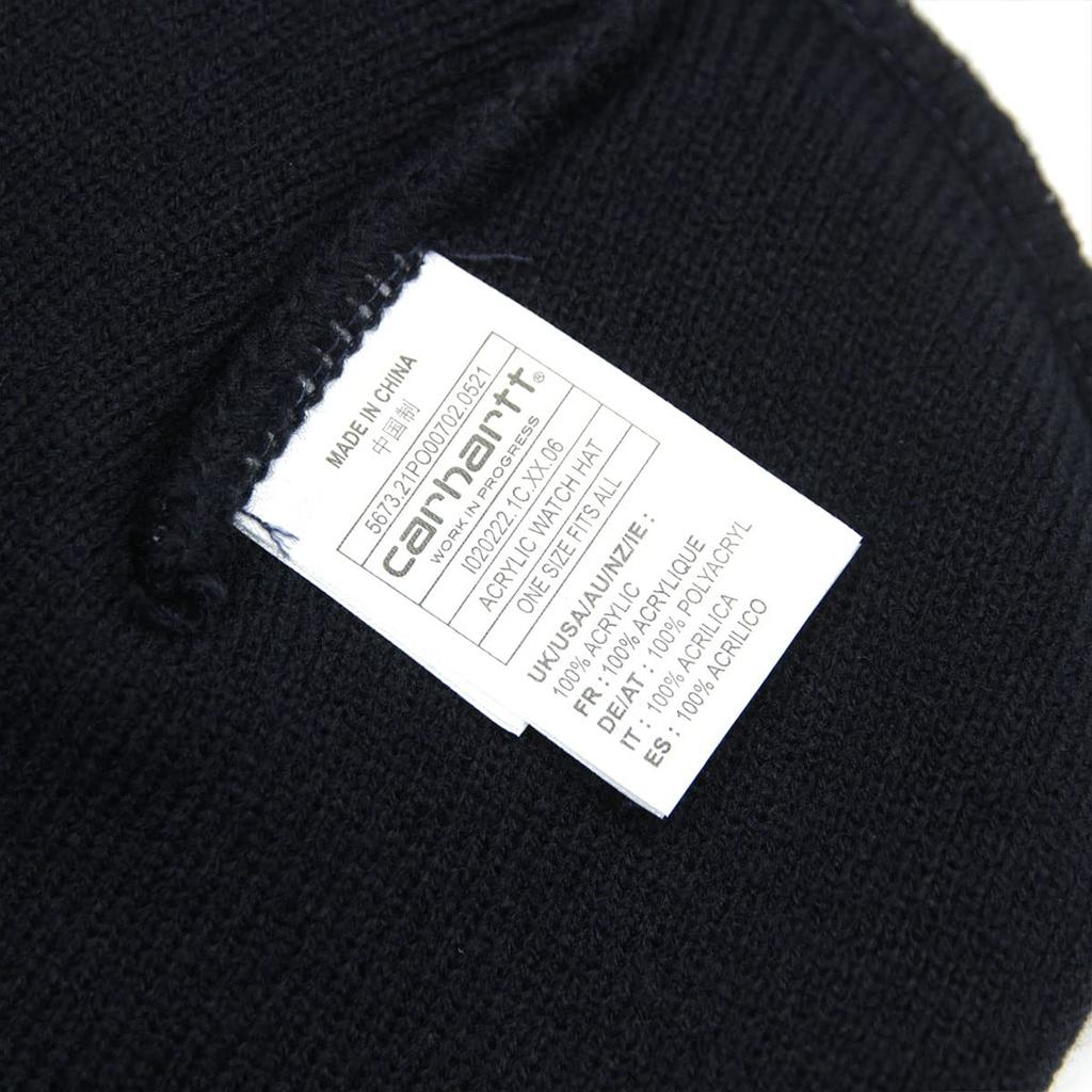 carhartt WIP ACRYLIC WATCH Knit Watch Perfect for and Matching I020222 HAT, Cap, Beanie, Cap, Dance, Casual, Sports, Outfits, (FREE, DARK-NAVY)