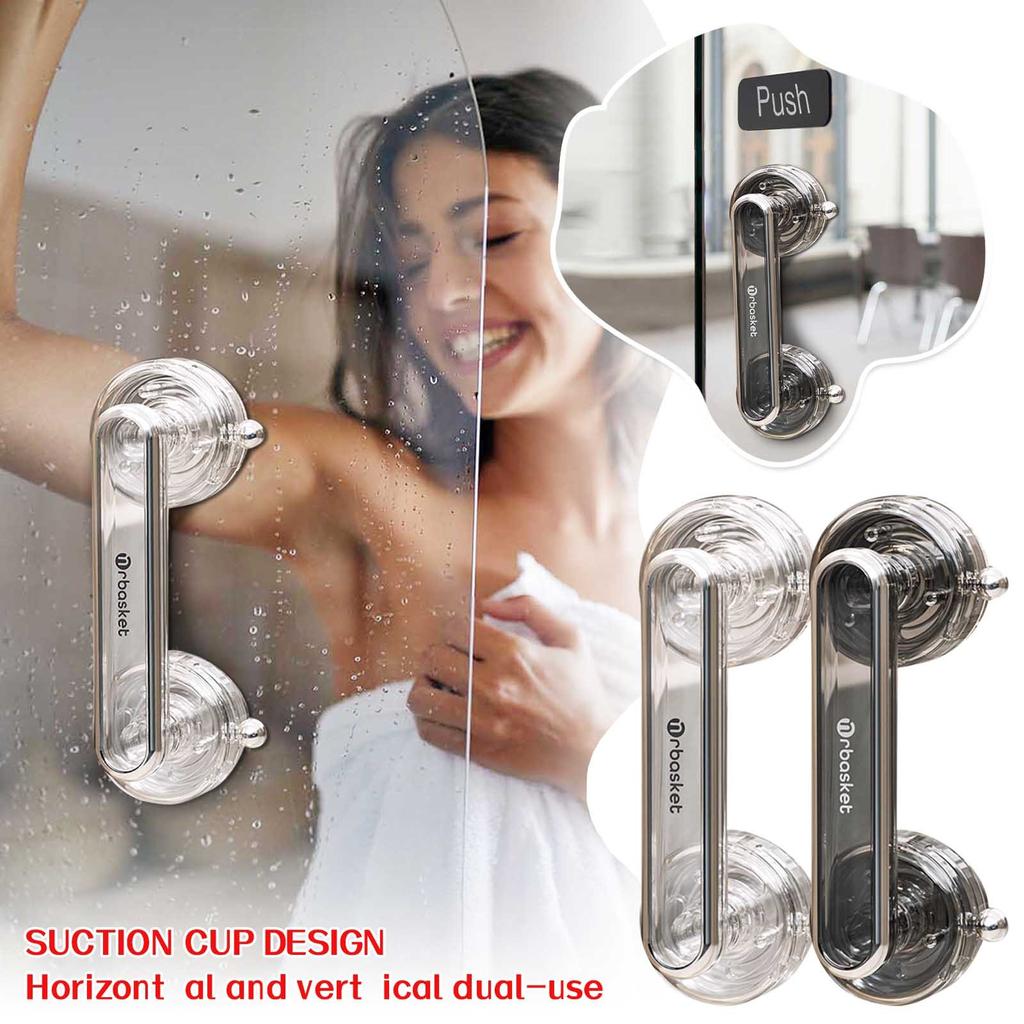 Suction Cup Door Handle Bathroom Bathroom Sliding Door Glass Door Suction Cup Handrail