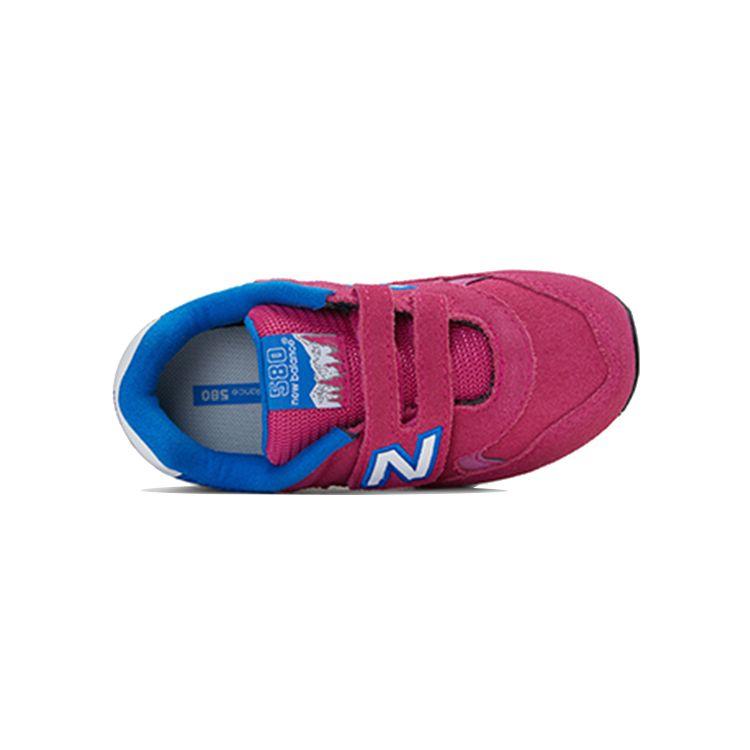 New Balance NB 580 Удобные Универсальные Низкие Кроссовки для Ходьбы Детские кроссовки Персиково-розовые IV580TRE