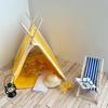 Tiny Camping Tent Figurine Summer Camping Set 1/6 1/12 Scale Realistic Shape Miniature Model Mini Tent Doll House Accessories
