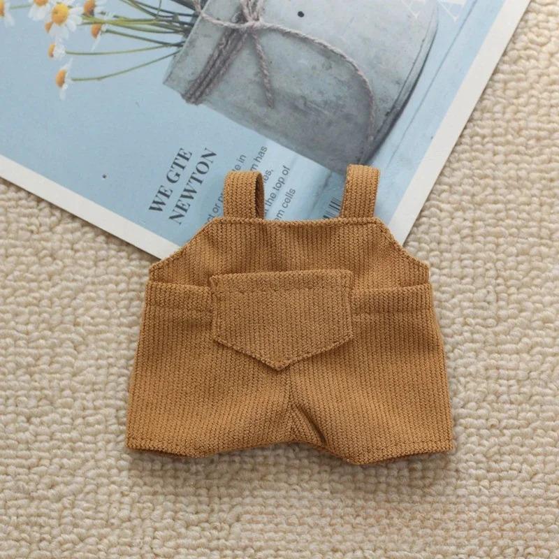 Мини Одежда для Куклы Наряд Аксессуары Для Korea Kpop Exo 15-17см Labubu Idol V1 V2 Карманный комбинезон Одежда Подарок