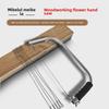 Manual Flower Curve Wire Saw - Handheld Woodworking Tool with Cutting Blade