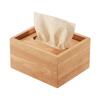 Muji Wooden Tissue Box MAC71A3A Desktop Storage Case