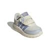 Adidas Run 70s Ac Synthetic Leather Fabric Comfortable Lightweight Durable Low Top Walker Shoes Baby Shoes White JI2481