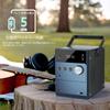Портативный CD FM MP3 Наушники Пульт Дистанционного Управления Перезаряжаемый Компактный Плеер, 10 Вт, Bluetooth, Радио, Воспроизведение, USB/AUX Вход, Разъем, Управление, Встроенный Аккумулятор,