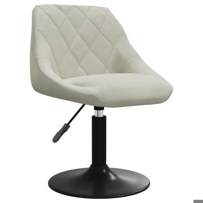 Maison Exclusive - Chaise de salle à manger Crème Velours