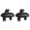 2Pcs Creative Corrosion-resistant Direct Replacement ABS Car Sun Visor Retainer Hook 8U0857562A 8E0857562 for A3 A4L A5 A6L A7 Q5 Q3