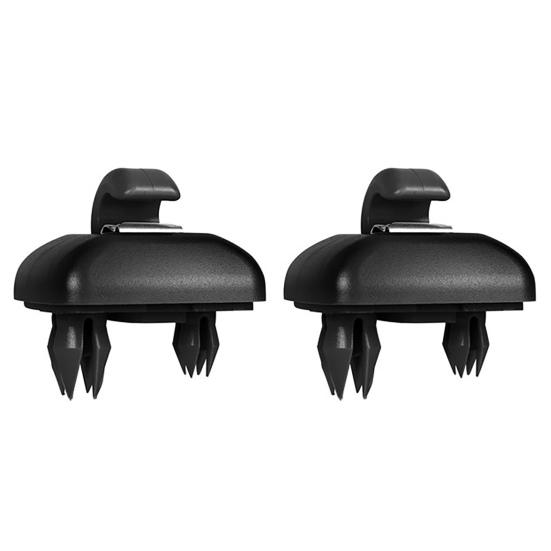 2Pcs Creative Corrosion-resistant Direct Replacement ABS Car Sun Visor Retainer Hook 8U0857562A 8E0857562 for A3 A4L A5 A6L A7 Q5 Q3