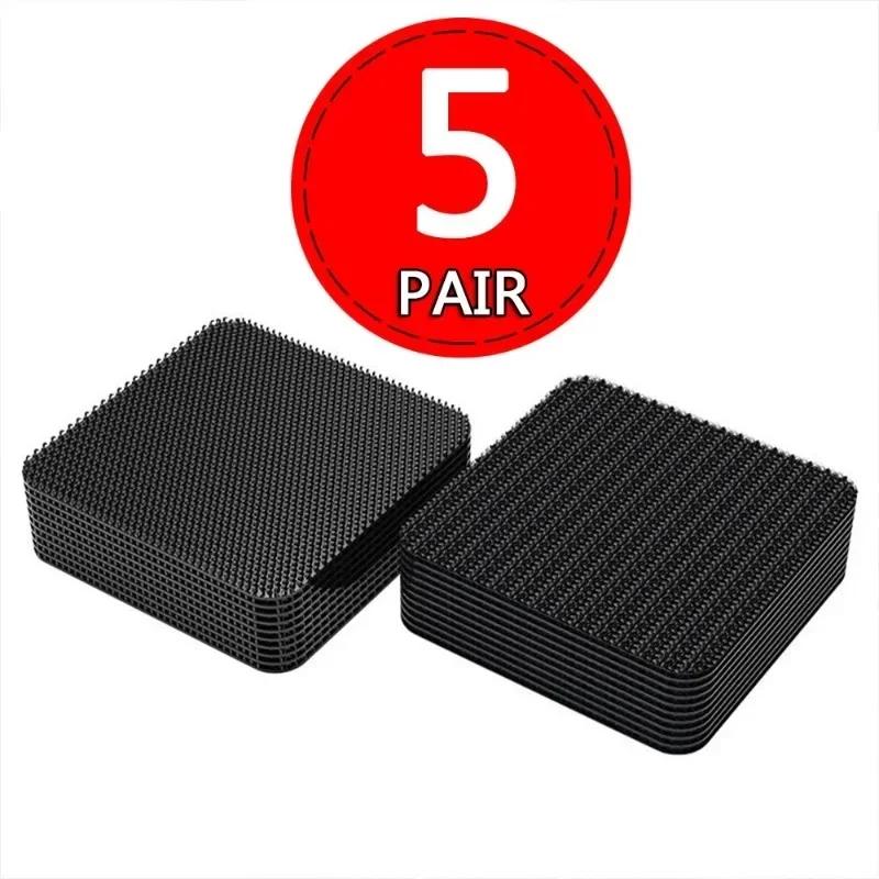 Крепежные наклейки для коврика, универсальный самоклеящийся крепеж, зажимы для автомобильного напольного коврика, клейкая лента для BMW X3 X5 Mercedes Benz