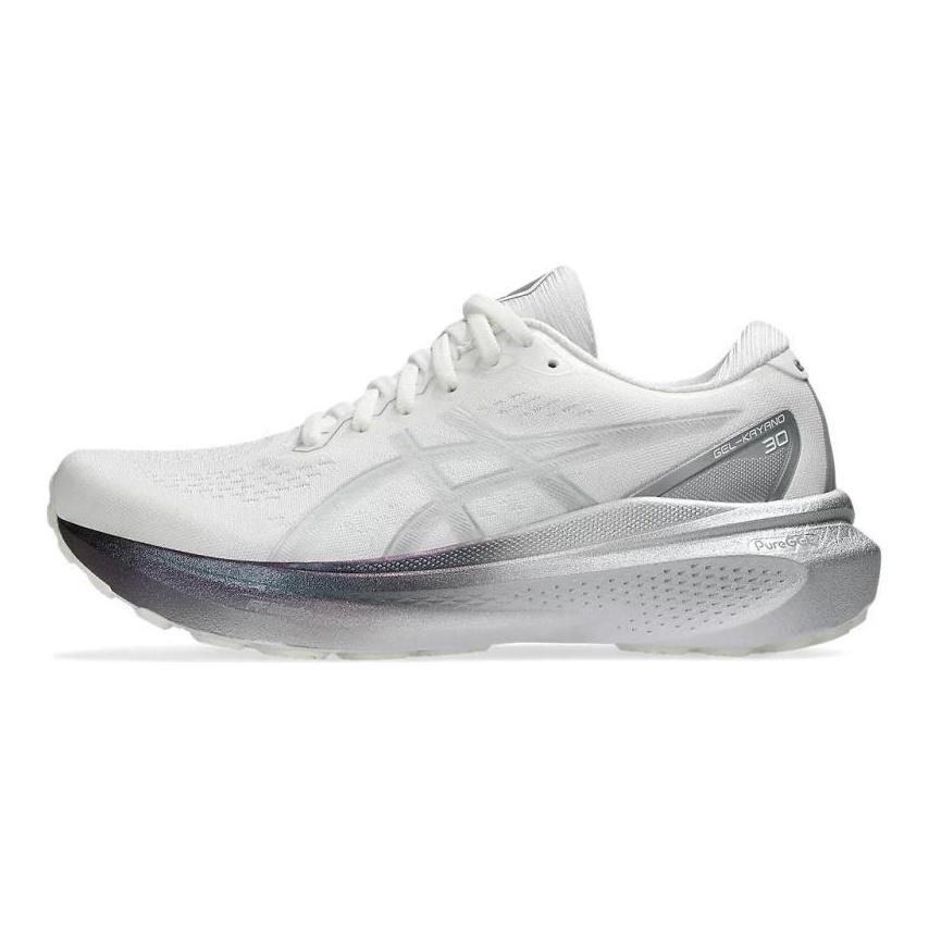 Asics Женские кроссовки Gel Kayano 30 Platinum Настоящий Белый Чистое Серебро 1012B718-100