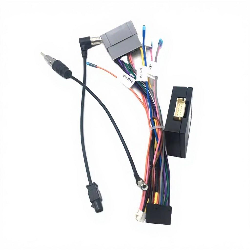 22Pin Connector Accessories Radio Wire Harness with Canbus for Jeeps Gran Cherokes 2005 Car Android Player