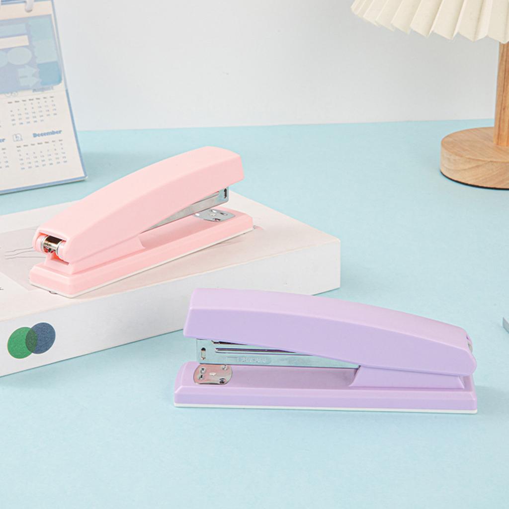 Labor-Saving Stapler Office Desktop Stapler 20 Sheets Capacity Office Paper Binding Tool for Office Binding Supplies