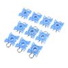 10Pcs Car Window Lift Sliding Pivot Regulator Clip Auto Fastener Retainer For BMW E32 E34 E36 Volvo Xc60 S60 S40 Car Accessories