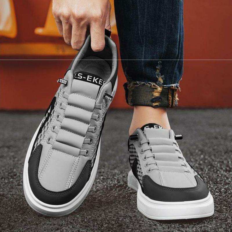 Летняя дышащая сетчатая повседневная обувь для мужчин, новая студенческая спортивная обувь, мужская модная легкая спортивная повседневная обувь Zapatos Hombre