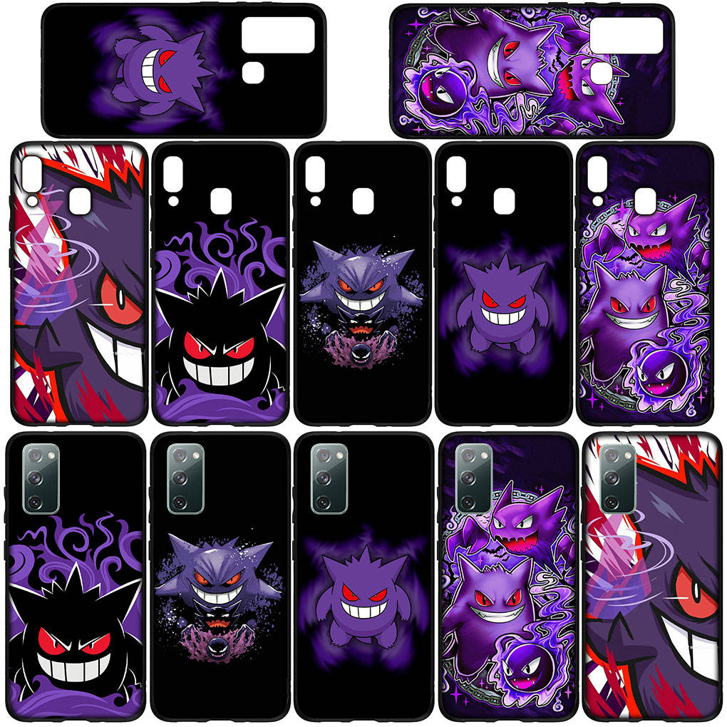Чехол для iPhone 16 15 Xiaomi Redmi Note 14 13 12 11 Pro Max X 8 9 16e Samsung Galaxy S25 S24 S23 Moto G85 14C OPPO Huawei GO Gengar чехол для телефона