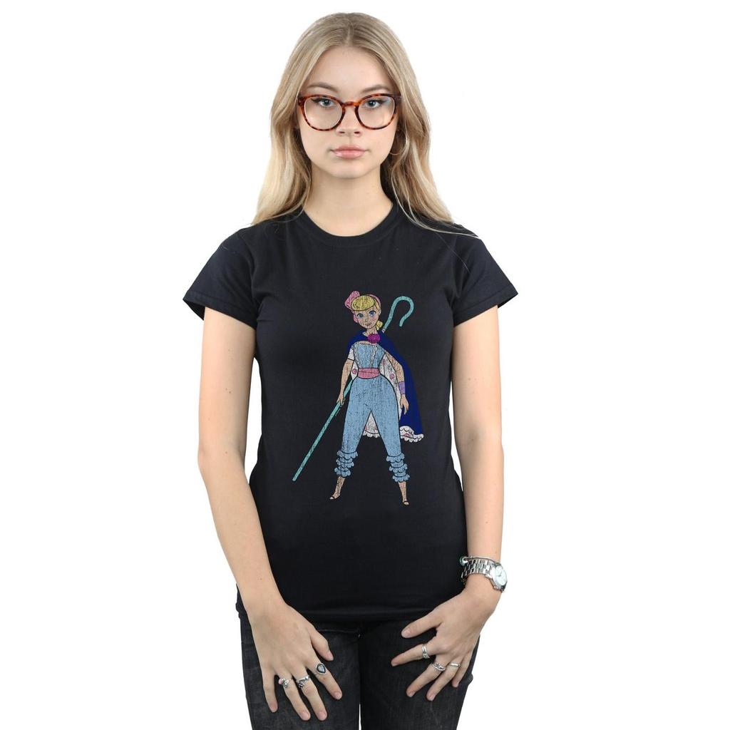 Disney Womens/Ladies Toy Story 4 Bo Peep Pose Cotton T-Shirt