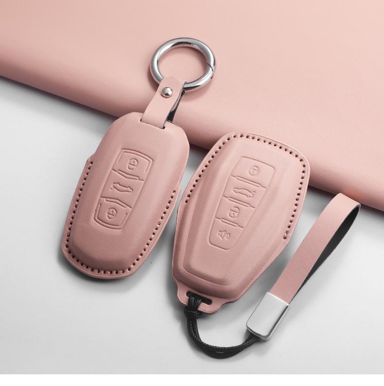 Чехол для ключей Geely для Binyue, Boyue, Emgrand GL, Binrui, Borui, Xingrui, Xingyue - Женский дизайн