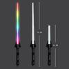 Трансграничный новый детский лазерный меч Звездные войны два в одном длинный 80 см красочный светящийся индукционный звуковой флеш-палка