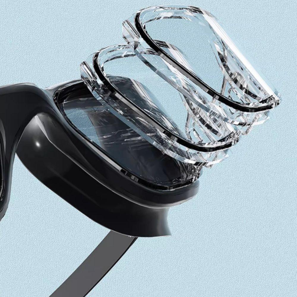 С Зажимом для Носа Набор Взрослых Очков для Плавания Защита от Запотевания Очки для Дайвинга Силиконовая Шапочка для Плавания Лето