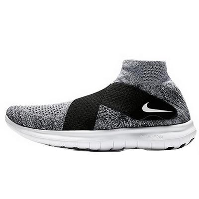 Женские кроссовки Free Rn Motion Flyknit 2017 'Черный Белый' 880846-001