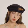 Женские береты с горизонтальным значком Love Heart Vintage Painter Hat Осень Зима Уличный восьмиугольный берет