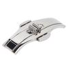 Watch Band Deployment Clasp Double Push Button 304 Stainless Steel Wristwatch Straps Buckle