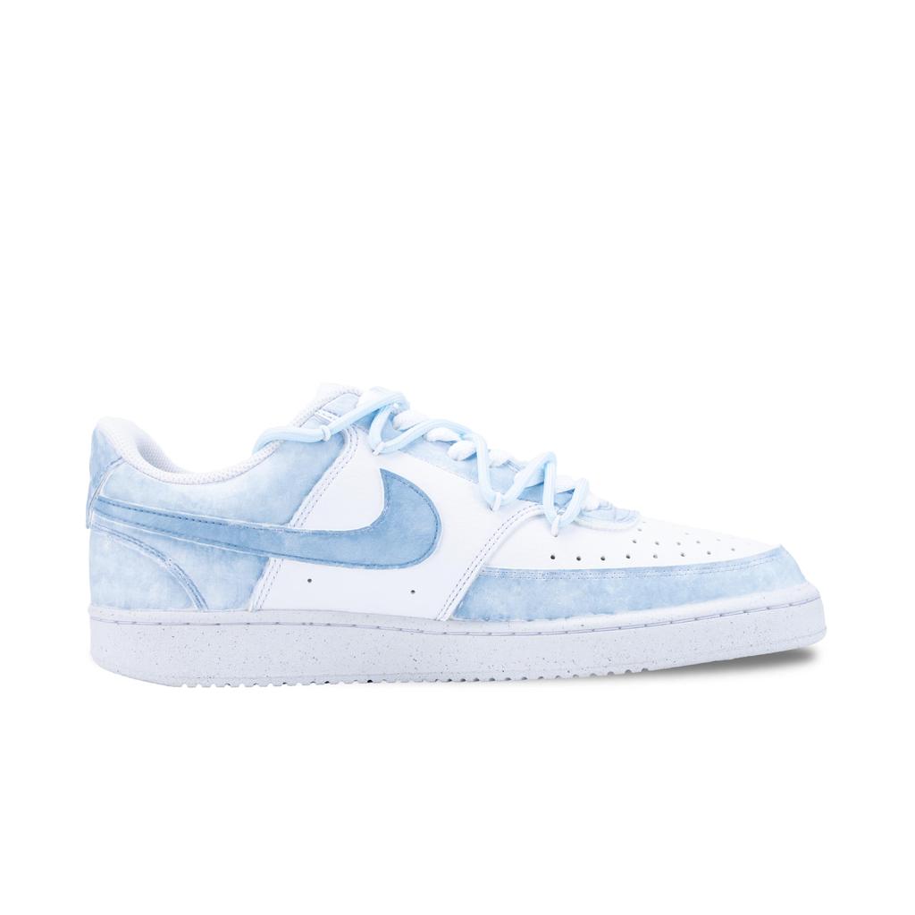 Nike Кроссовки для скейтборда Court Vision 1 Унисекс Низкие Белый/Синий DH2987-100(Команда626-)