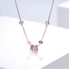 Rainbow Fashion Necklace Collar Chain Female Minority Cold and Elegant Luxury Decoration