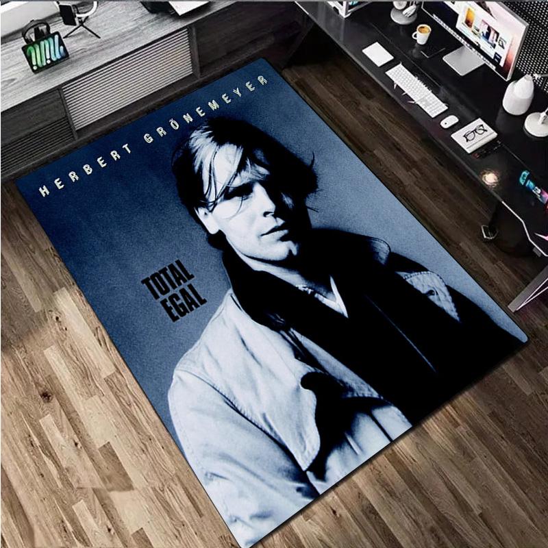 Herbert Gr?nemeyer Carpet Office Decorative Carpet For Living Room Bedroom Door Mat Floor Rug Computer Chair Area Rug perfect holiday gift