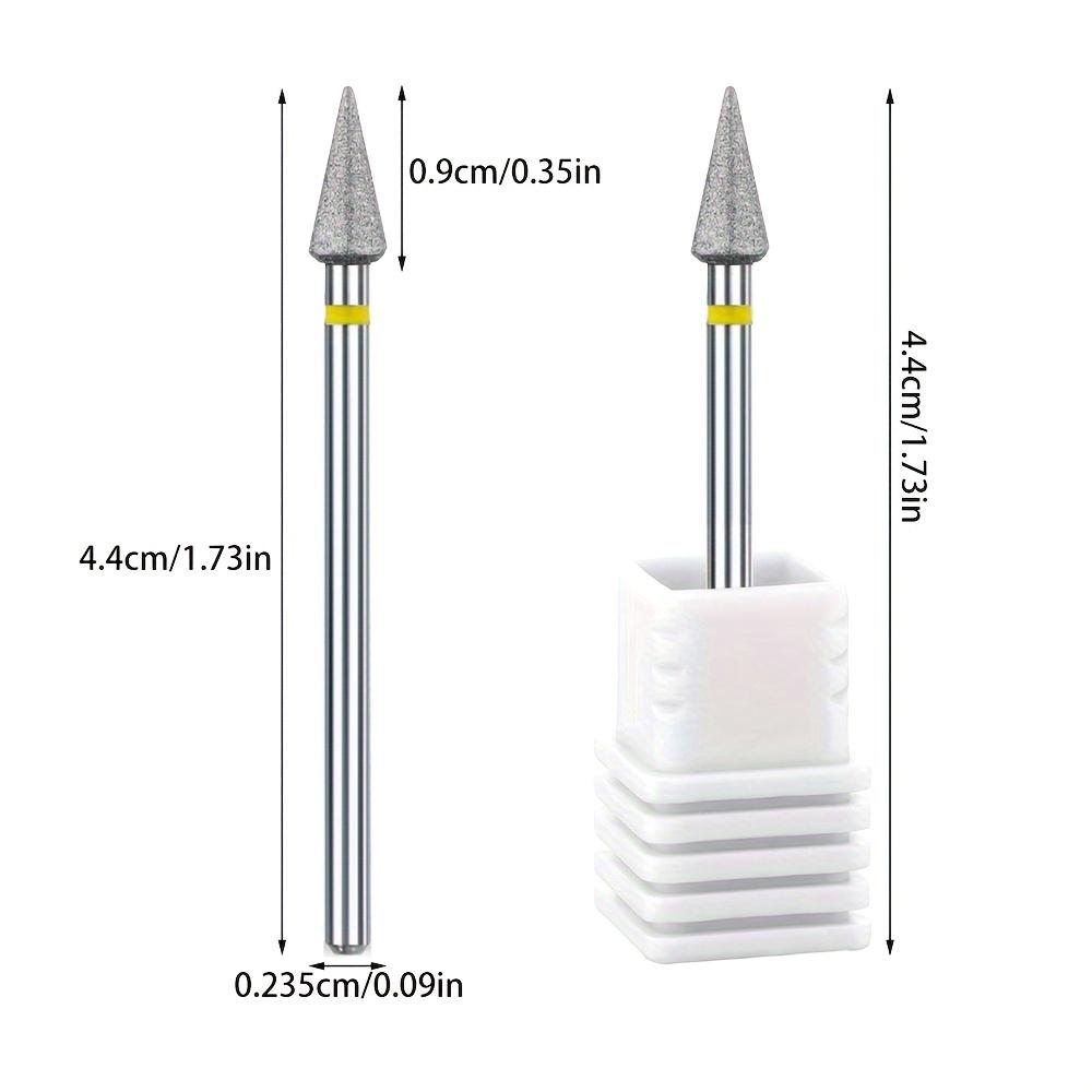 Diamond Milling Cutter Nail Drill Bits Set For Manicure Accessory Pedicure Eletric Machine Nail Bit Brush Burr Tool