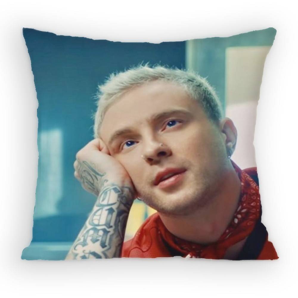 Rapper EEgor Singer KKreed Pillow Case Sofa Living Room Bedroom Headboard Backrest Cushion Square Cushion Nap Time