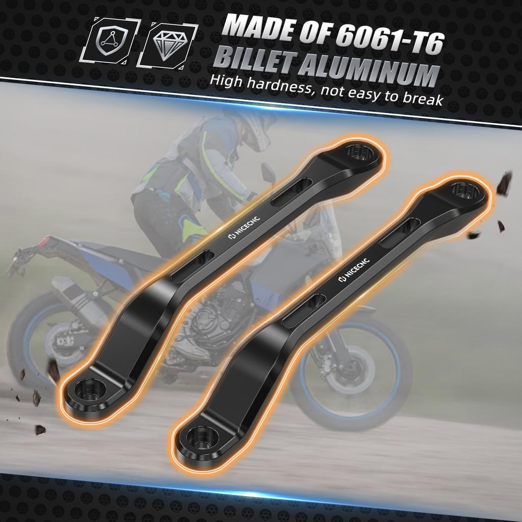 NICECNC Для Yamaha Tenere 700 2019-2024 Мотоцикл Ручка для пассажира Багажник Для Yamaha Tenere 700 T700 Аксессуары