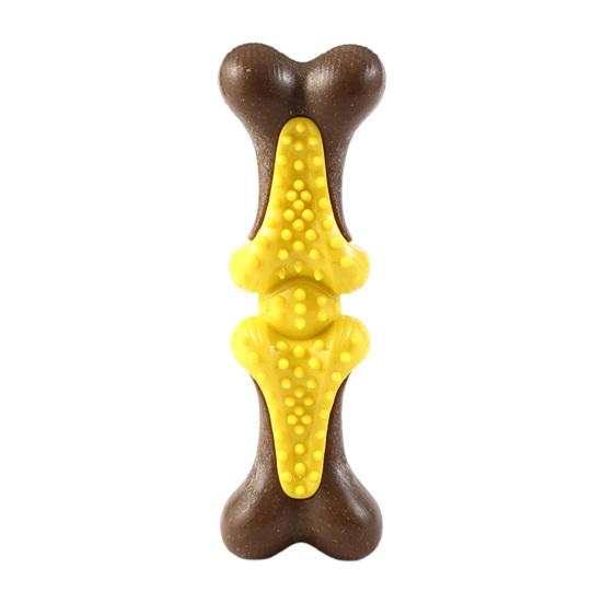 Игрушка с имитацией костей, облегчение тревоги, чистка зубов, устойчивая к укусам, интерактивная игрушка для прорезывания зубов для маленьких