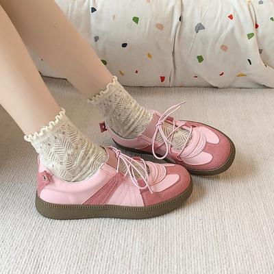 Розовые балетки на платформе для тренировок Форреста Гампа, женские летние 2025, новая спортивная обувь Мэри Джейн, женские повседневные одинарные туфли