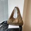 Простая наплечная сумка Винтажная сумка-хобо Сумка большой вместимости Сумка-тоут Дизайн для меньшинства Модная сумка-полумесяц Студенты KTY