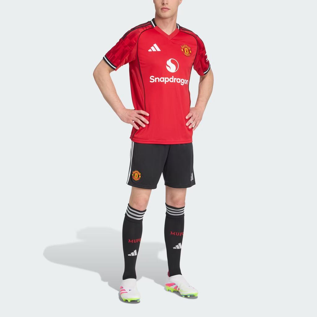 adidas Манчестер Юнайтед 25/26 Домашние Футбольные Штаны Мужские JI7431