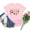 Lets Roots for Each Other Vegetable TShirt Uplifting T Shirt Unisex Short Sleeve Tshirt Vintage Gardening Tee Retro Women Tops