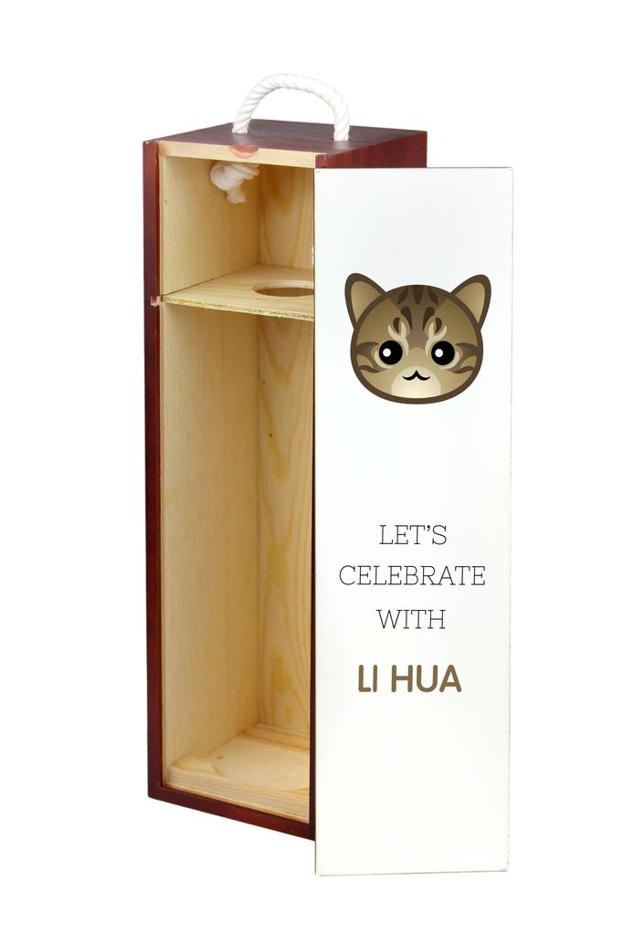 Li Hua - Smok Li -Pudełko Na Wino Z Grafiką I Napisem Marki Art-Dog