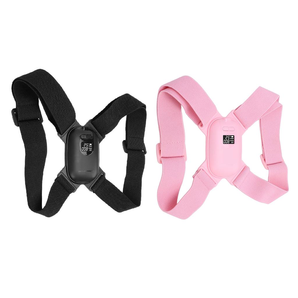 Умный корректор осанки с цифровым экраном, напоминанием о вибрации, регулируемый, антигорбный, интеллектуальный 