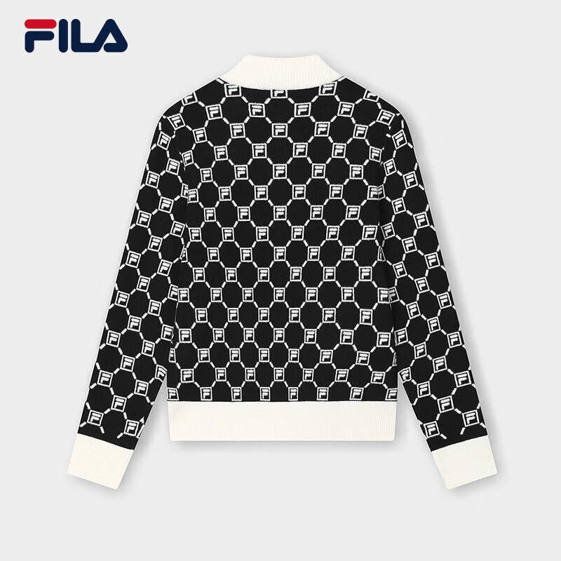 Fila Женский вязаный кардиган с цветовыми блоками и логотипом