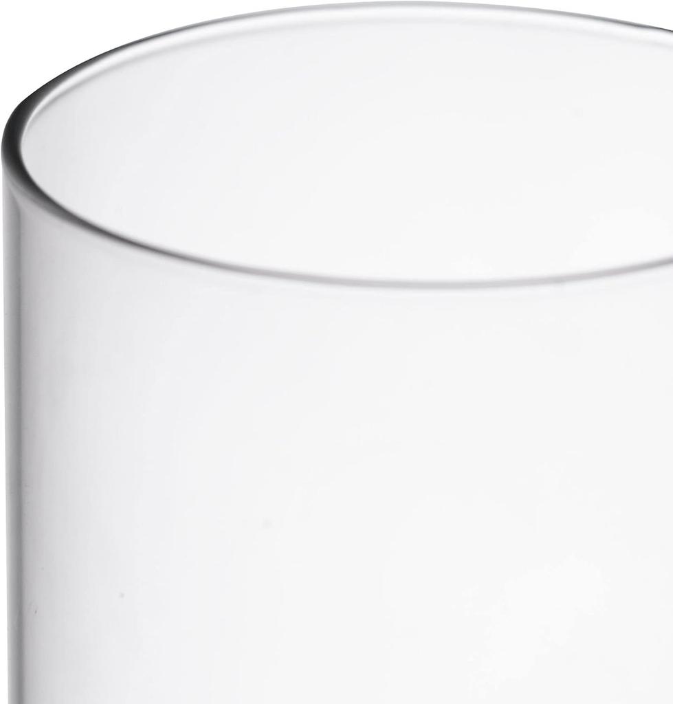 Reading Nook hurricane glass cup