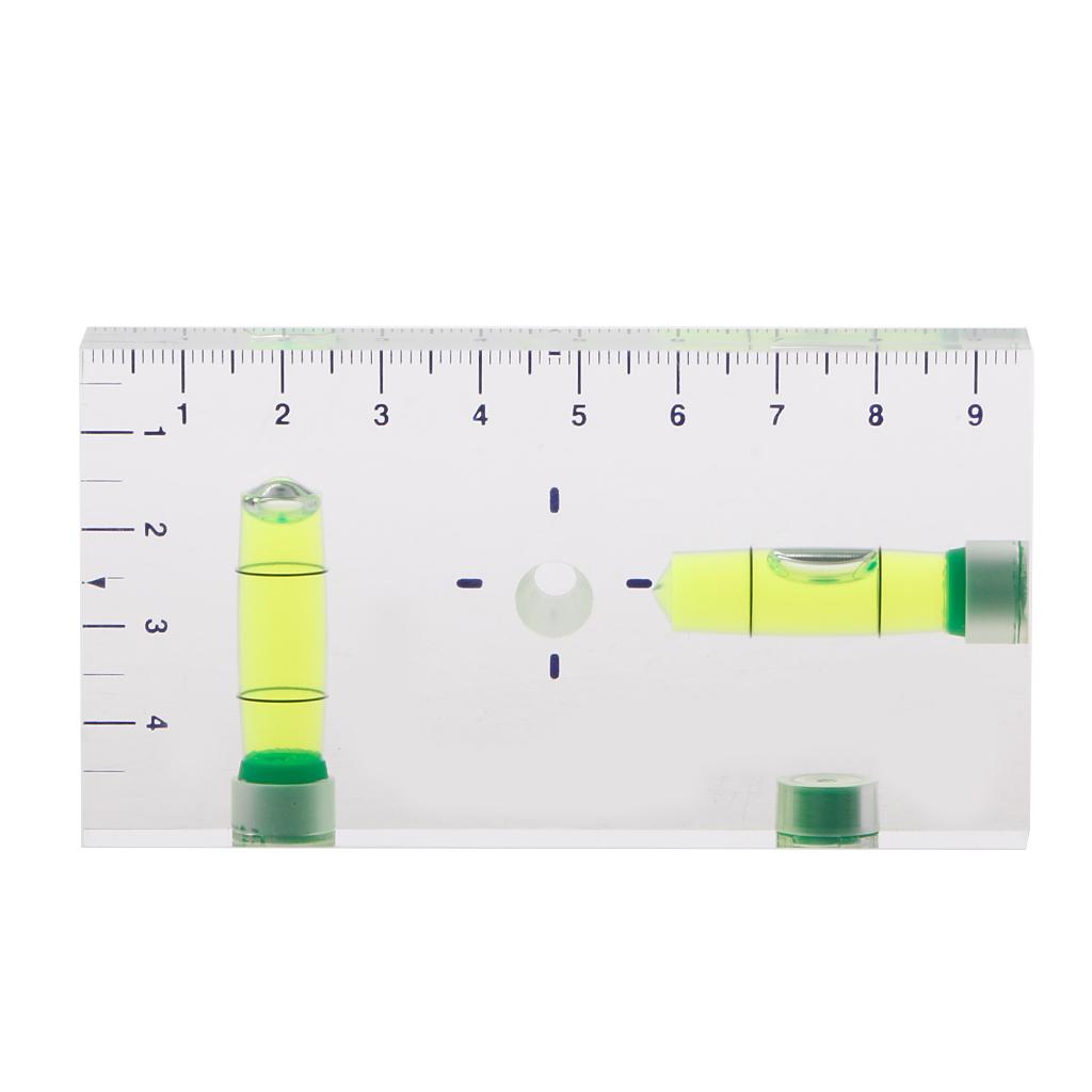 Magnetic Mini Bubble Level Two Directions Spirit Level Picture Hanging Levels Mark Measuring Instruments Layout Tools