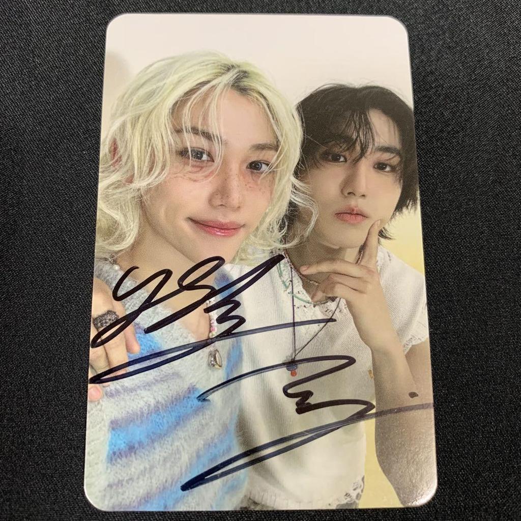 [USED] Autographed Stray Kids ATE Unit Trading Card Han Felix