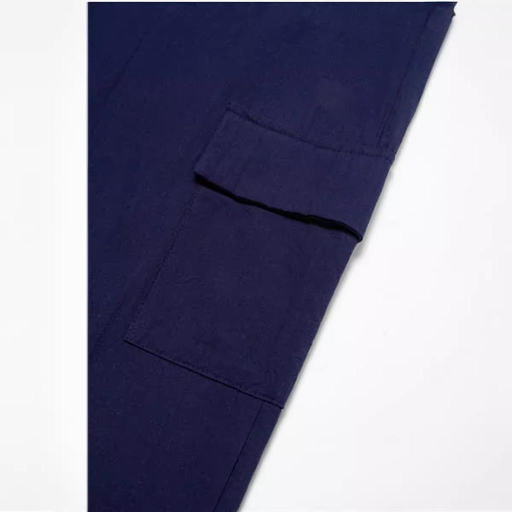 Men's Linen Pants Casual Loose Lightweight Drawstring Elastic Waist Summer Yoga Beach Straight Trousers for Men Breathable Pants with Pockets