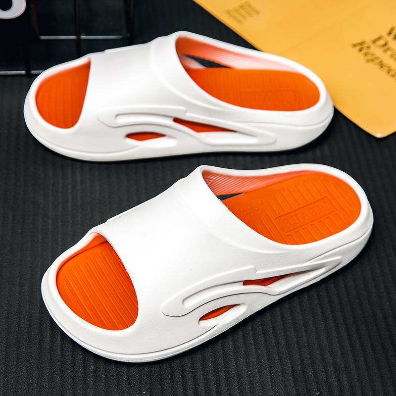 Летняя мужская модная трендовая пляжная обувь на открытом воздухе, сандалии, тапочки, повседневные сандалии, тапочки