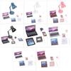 1:12 Dollhouse Miniature Laptop Phone Tablet Desk Lamp Book Desk Set Decor Toy
