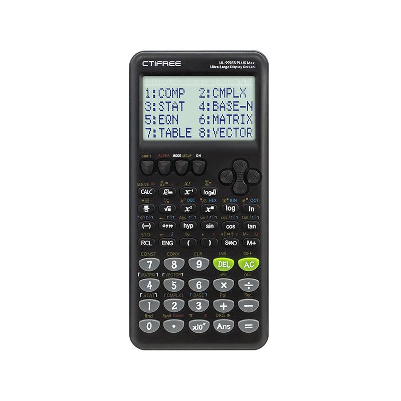 Large Screen Scientific Calculator -417 Multifunctional Designed for Students' Exams, Economical Packaging, High-End