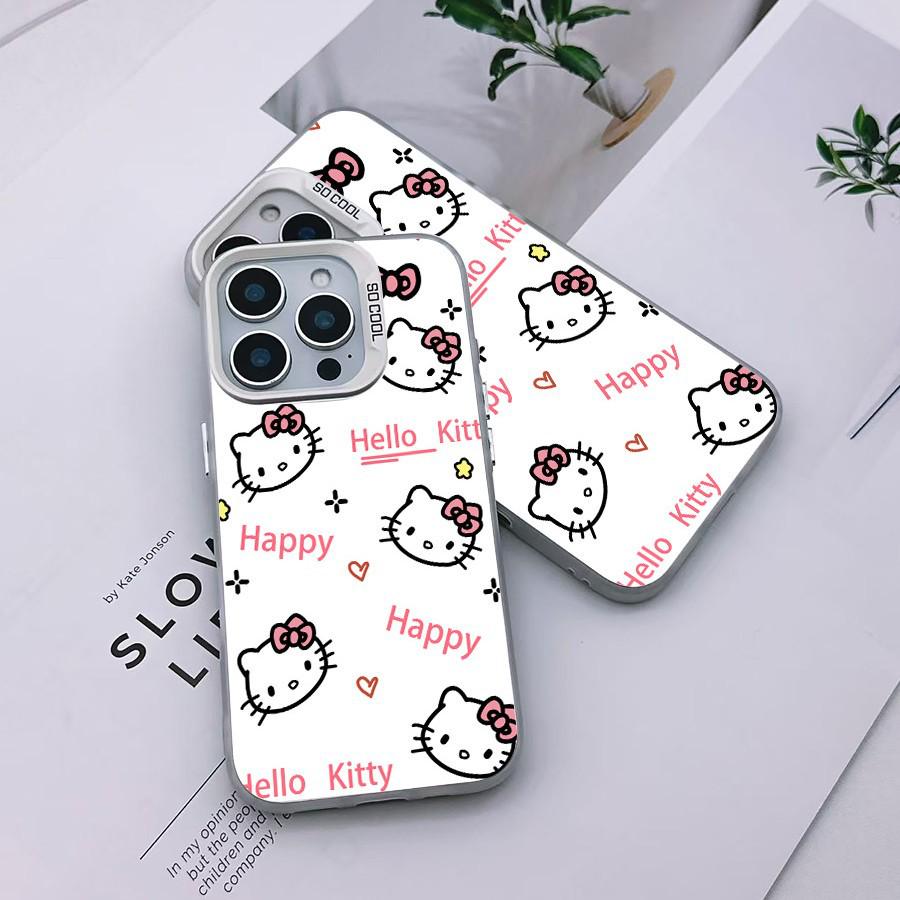 Чехол для телефона Hello Kitty - Милый белый дизайн Sanrio для Apple 16
